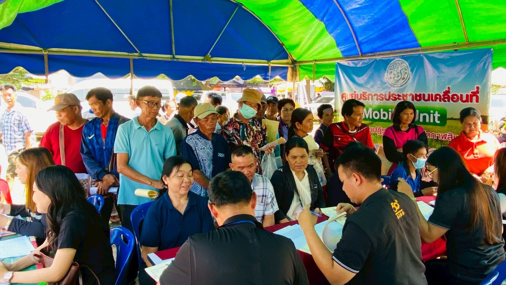 title - ส.ป.ก.กาฬสินธุ์ เข้าร่วมโครงการหน่วยแพทย์เคลื่อนที่ พอ.สว. และโครงการจังหวัดกาฬสินธุ์ บำบัดทุกข์ บำรุงสุข สร้างรอยยิ้มให้ประชาชน ออกไปให้บริการประชาชน ณ โรงเรียนกุดจิกวิทยาคาร บ้านกุดจิก หมู่ที่ 3 ตำบลกุดจิก อำเภอท่าคันโท จังหวัดกาฬสินธุ์