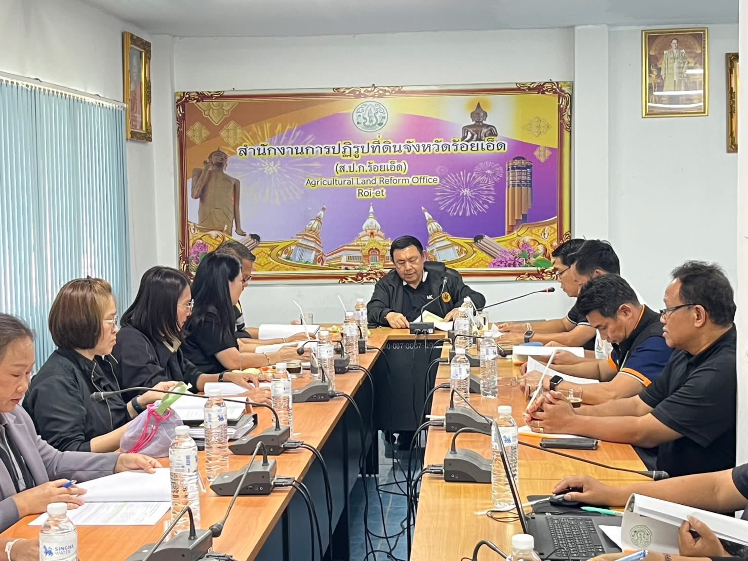 title - ส.ป.ก.กาฬสินธุ์ ร่วมการประชุมและลงพื้นที่ในเขตปฏิรูปที่ดินจังหวัดร้อยเอ็ด และจังหวัดยโสธร ในการตรวจราชการและประชุมติดตามการดำเนินงานตามแผนงานและงบประมาณ ปี 2569 ของนายเศรษฐเกียรติ กระจ่างวงษ์ เลขาธิการ ส.ป.ก.