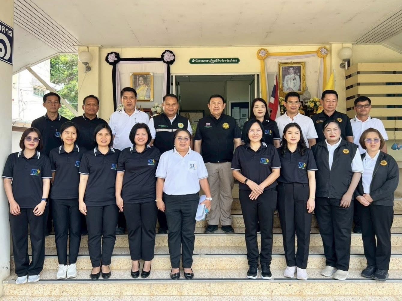 title - ส.ป.ก.กาฬสินธุ์ ร่วมการประชุมและลงพื้นที่ในเขตปฏิรูปที่ดินจังหวัดร้อยเอ็ด และจังหวัดยโสธร ในการตรวจราชการและประชุมติดตามการดำเนินงานตามแผนงานและงบประมาณ ปี 2569 ของนายเศรษฐเกียรติ กระจ่างวงษ์ เลขาธิการ ส.ป.ก.