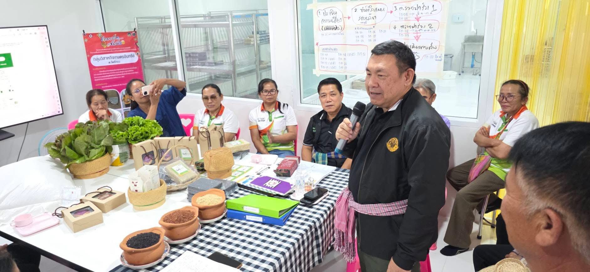 title - ส.ป.ก.กาฬสินธุ์ ร่วมการประชุมและลงพื้นที่ในเขตปฏิรูปที่ดินจังหวัดร้อยเอ็ด และจังหวัดยโสธร ในการตรวจราชการและประชุมติดตามการดำเนินงานตามแผนงานและงบประมาณ ปี 2569 ของนายเศรษฐเกียรติ กระจ่างวงษ์ เลขาธิการ ส.ป.ก.