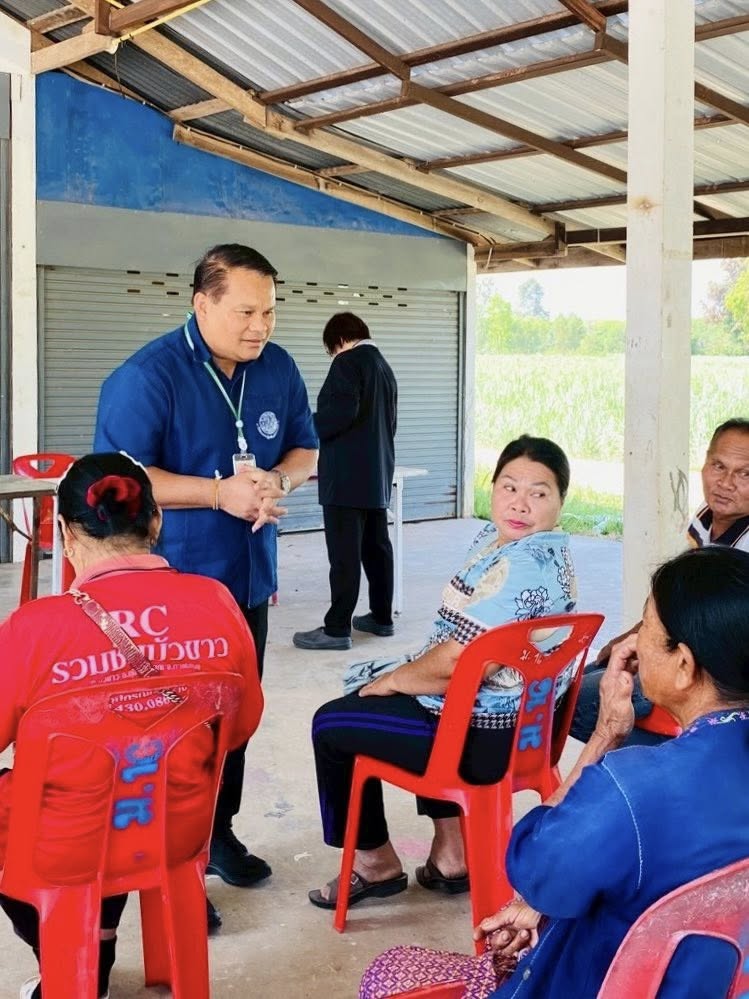 title - ส.ป.ก.กาฬสินธุ์ ร่วมลงพื้นที่ในที่ดินเอกชนอำเภอกุฉินารายณ์ เพื่อประชุมชี้แจง สร้างการรับรู้ และทำความเข้าใจเกี่ยวกับการทำสัญญาเช่าที่ดินเอกชน การพัฒนาพื้นที่เอกชน และการพัฒนาเกษตรกรของ ส.ป.ก.ให้แก่เกษตรกรผู้ที่ได้รับการจัดที่ดินเอกชน