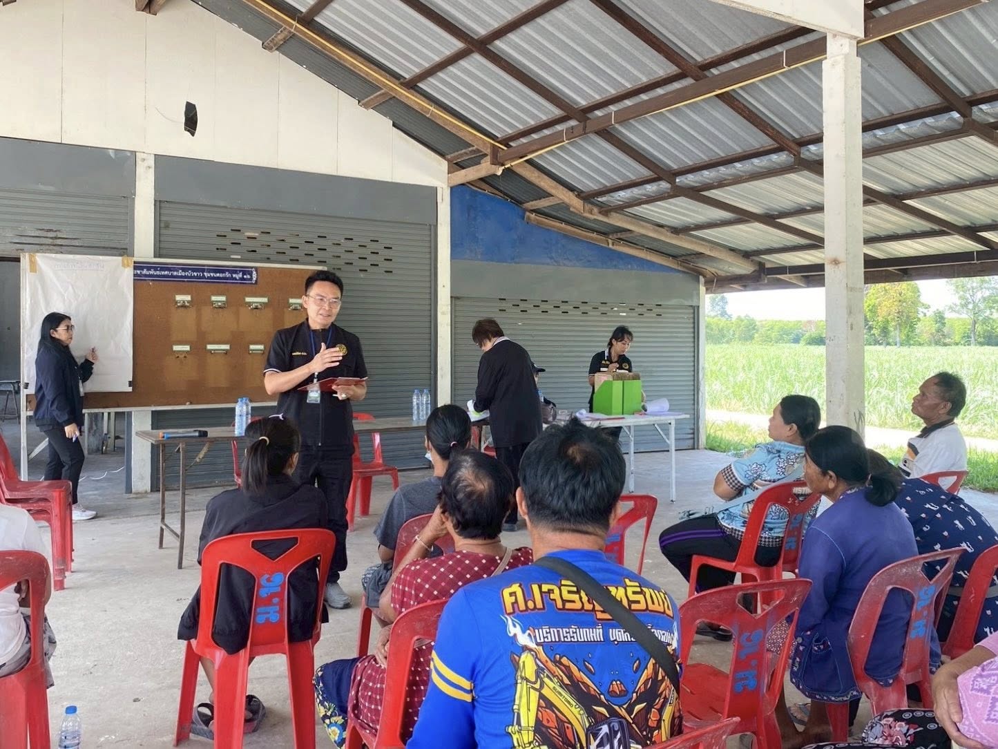 title - ส.ป.ก.กาฬสินธุ์ ร่วมลงพื้นที่ในที่ดินเอกชนอำเภอกุฉินารายณ์ เพื่อประชุมชี้แจง สร้างการรับรู้ และทำความเข้าใจเกี่ยวกับการทำสัญญาเช่าที่ดินเอกชน การพัฒนาพื้นที่เอกชน และการพัฒนาเกษตรกรของ ส.ป.ก.ให้แก่เกษตรกรผู้ที่ได้รับการจัดที่ดินเอกชน