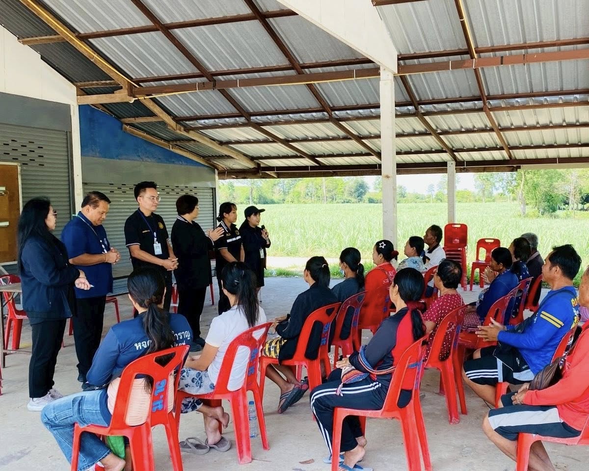 title - ส.ป.ก.กาฬสินธุ์ ร่วมลงพื้นที่ในที่ดินเอกชนอำเภอกุฉินารายณ์ เพื่อประชุมชี้แจง สร้างการรับรู้ และทำความเข้าใจเกี่ยวกับการทำสัญญาเช่าที่ดินเอกชน การพัฒนาพื้นที่เอกชน และการพัฒนาเกษตรกรของ ส.ป.ก.ให้แก่เกษตรกรผู้ที่ได้รับการจัดที่ดินเอกชน