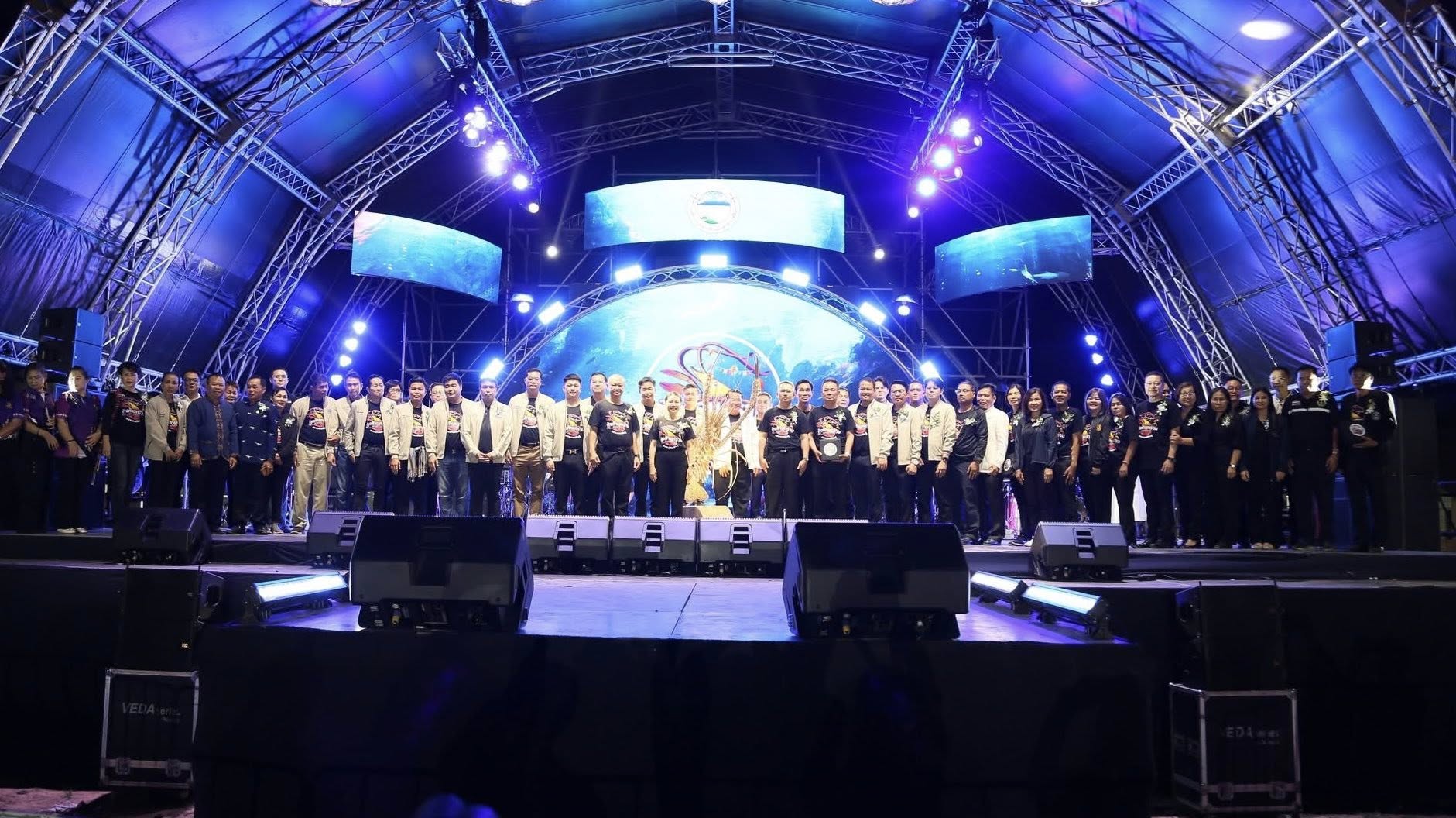 title - ส.ป.ก.กาฬสินธุ์ ร่วมเปิดงานโครงการมหกรรมกุ้งก้ามกรามกาฬสินธุ์ ณ บริเวณสวนสาธารณะเกาะมหาราช (สะพานเทพสุดา) ตำบลหนองบัว อำเภอหนองกุงศรี