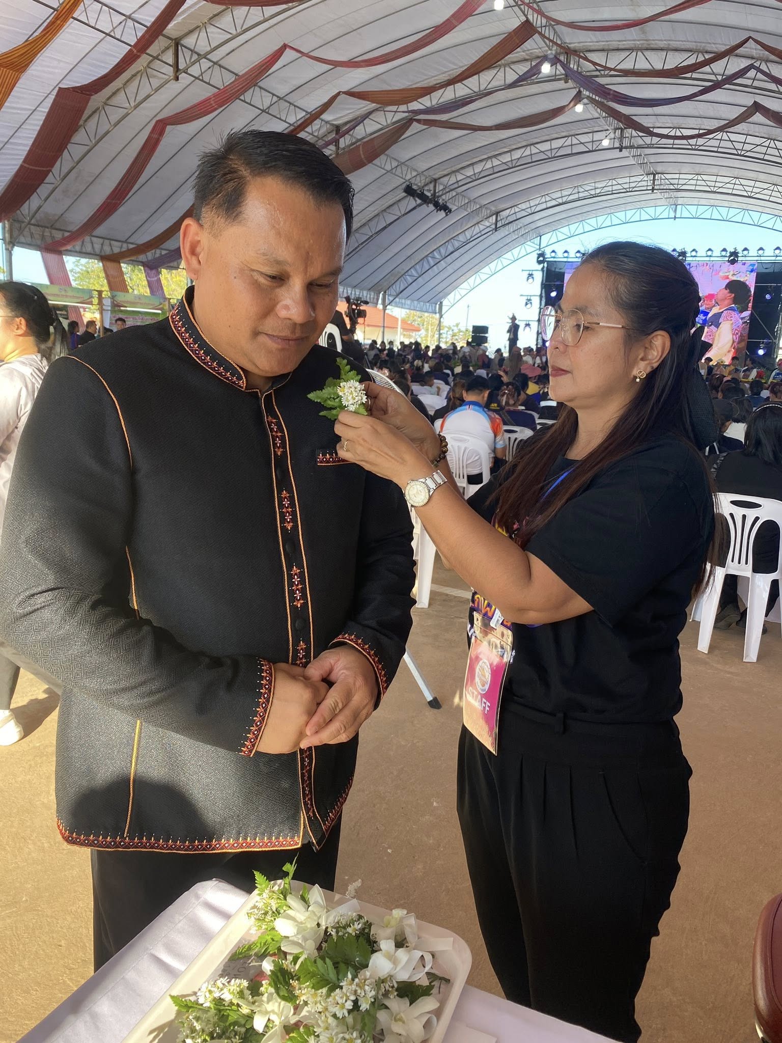 title - ส.ป.ก.กาฬสินธุ์ ร่วมเปิดงานโครงการมหกรรมกุ้งก้ามกรามกาฬสินธุ์ ณ บริเวณสวนสาธารณะเกาะมหาราช (สะพานเทพสุดา) ตำบลหนองบัว อำเภอหนองกุงศรี