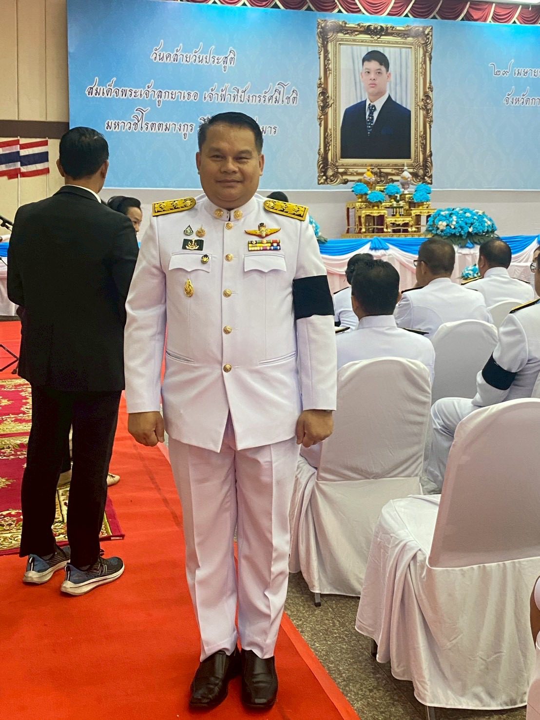 title - ส.ป.ก.กาฬสินธุ์ ร่วมพิธีถวายพระพรชัยมงคล พิธีเจริญพระพุทธมนต์ และทำบุญตักบาตร เนื่องในวันคล้ายวันประสูติสมเด็จพระเจ้าลูกยาเธอ เจ้าฟ้าทีปังกรรัศมีโชติ มหาวชิโรตตมางกูร สิริวิบูลยราชกุมาร