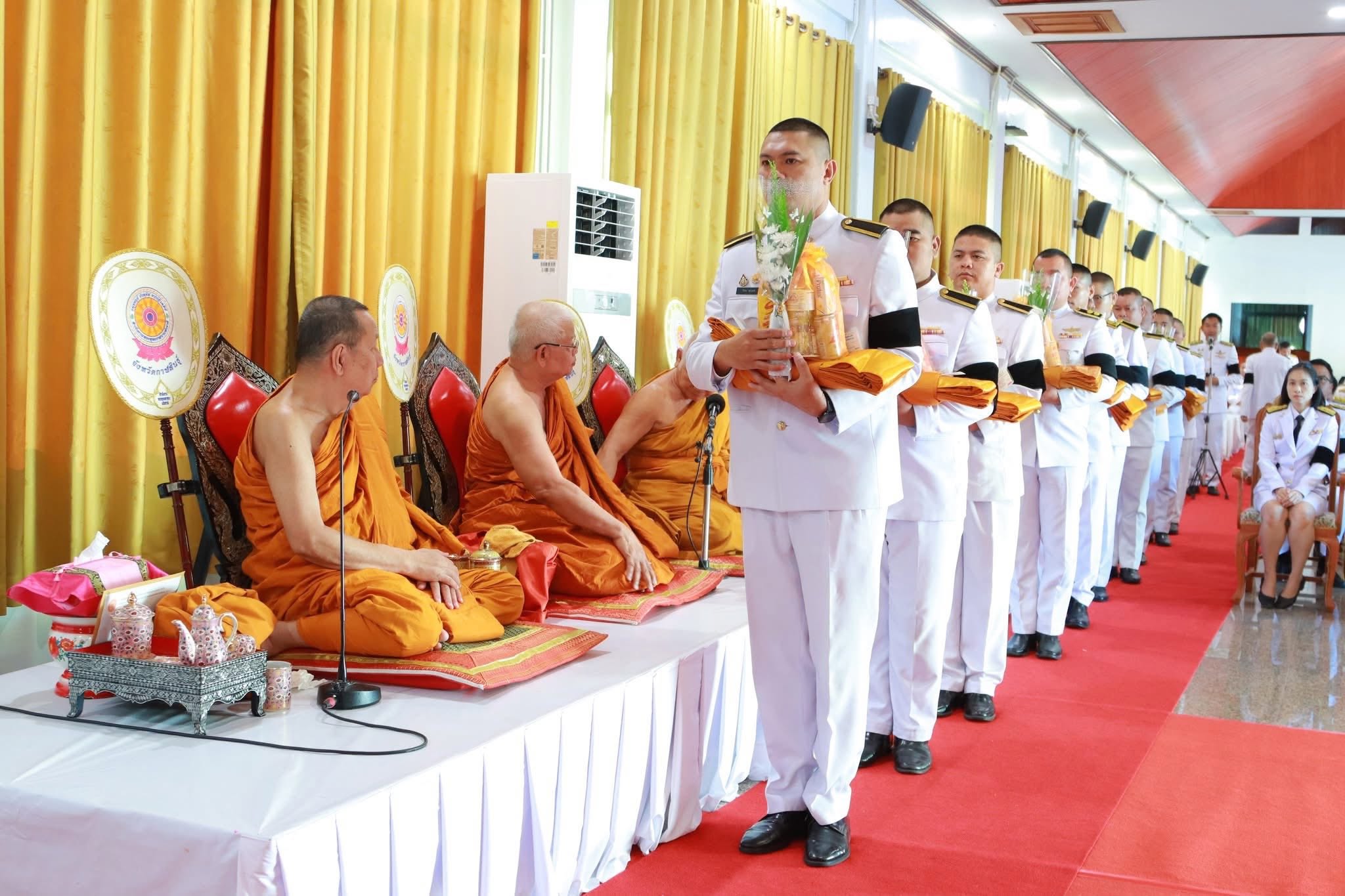 title - ส.ป.ก.กาฬสินธุ์ ร่วมพิธีเจริญพระพุทธมนต์ และทำบุญตักบาตรถวายพระกุศล เนื่องในโอกาสฉลองพระชนมายุ 99 พรรษา สมเด็จพระอริยวงศาคตญาณ สมเด็จพระสังฆราช สกลมหาสังฆปริณายก 26 มิถุนายน 2569