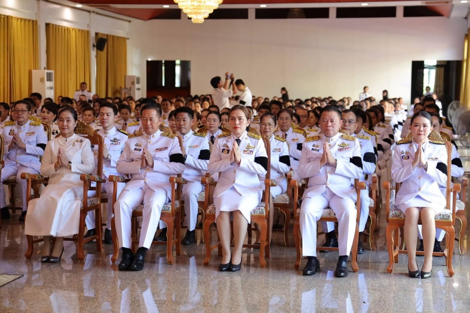 title - ส.ป.ก.กาฬสินธุ์ ร่วมพิธีเจริญพระพุทธมนต์ และทำบุญตักบาตรถวายพระกุศล เนื่องในโอกาสฉลองพระชนมายุ 99 พรรษา สมเด็จพระอริยวงศาคตญาณ สมเด็จพระสังฆราช สกลมหาสังฆปริณายก 26 มิถุนายน 2569