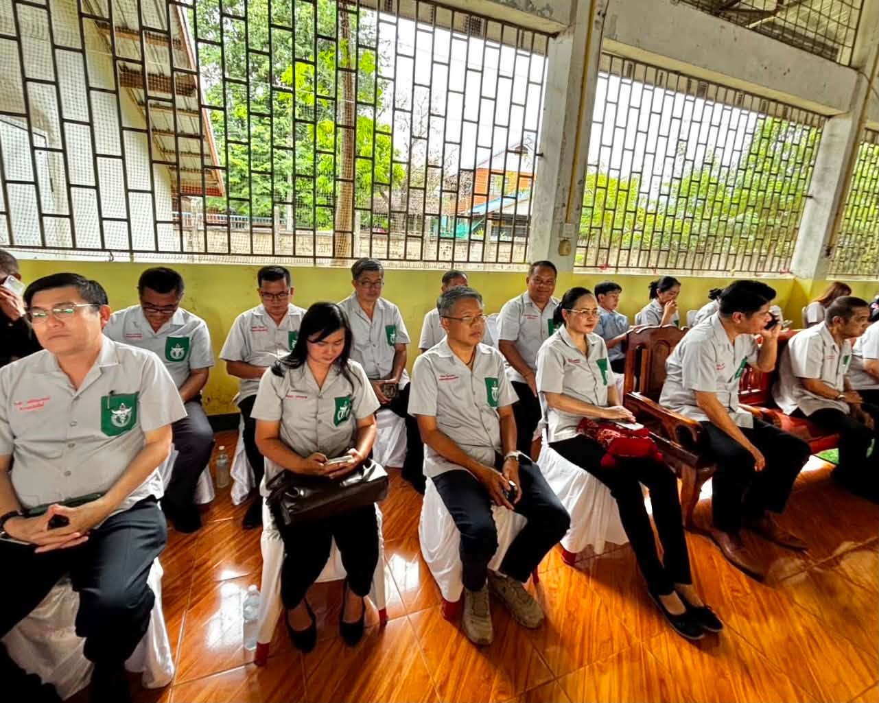 title - ส.ป.ก.กาฬสินธุ์ ร่วมโครงการออกหน่วยแพทย์เคลื่อนที่ พอ.สว. และโครงการจังหวัดกาฬสินธุ์ บำบัดทุกข์ บำรุงสุข สร้างรอยยิ้มให้ประชาชน ณ โรงเรียนบ้านโนนค้อ บ้านโนนค้อ ตำบลนาทัน อำเภอคำม่วง จังหวัดกาฬสินธุ์