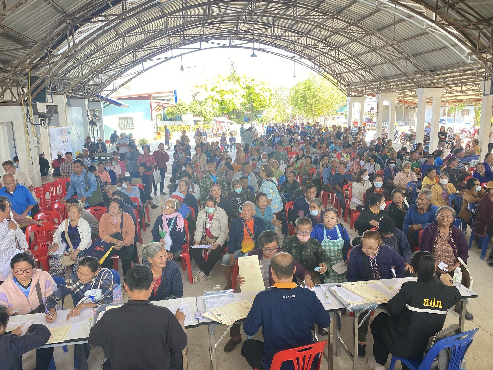 title - ส.ป.ก.กาฬสินธุ์ จัดหน่วยบริการประชาชนเคลื่อนที่ ส่งความสุข มอบโฉนดเพื่อการเกษตร เนื่องในเดือนแห่งความรัก “Valentine’s Day”