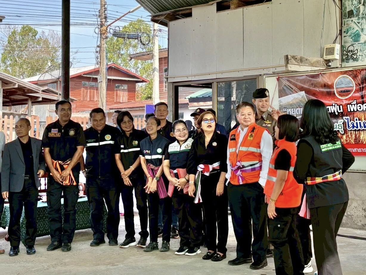 title - ส.ป.ก.กาฬสินธุ์ ร่วมกิจกรรมรณรงค์เคาะประตูบ้าน “หยุดเผา หยุดฝุ่น เพื่อคุณ เพื่อเรา” จังหวัดกาฬสินธุ์ ครั้งที่ 2