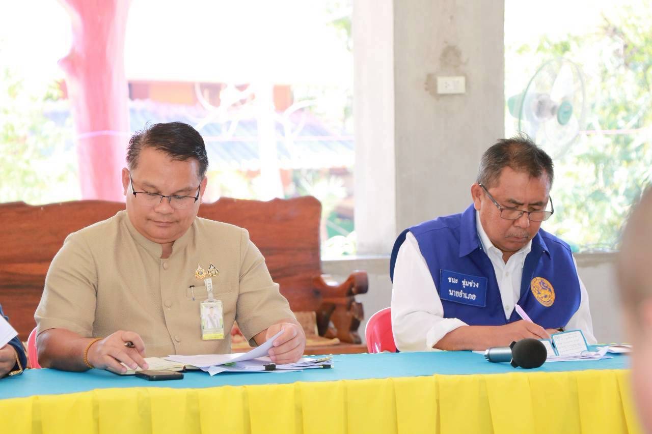 title - ส.ป.ก.กาฬสินธุ์ ร่วมประชุมคณะกรรมการพิจารณาการขออนุญาตสร้างวัดจังหวัดกาฬสินธุ์ ณ ที่พักสงฆ์ป่าศรีวิไล