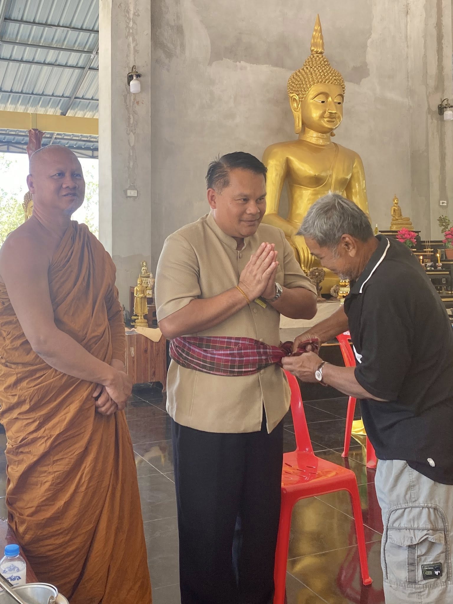 title - ส.ป.ก.กาฬสินธุ์ ร่วมประชุมคณะกรรมการพิจารณาการขออนุญาตสร้างวัดจังหวัดกาฬสินธุ์ ณ ที่พักสงฆ์ป่าศรีวิไล