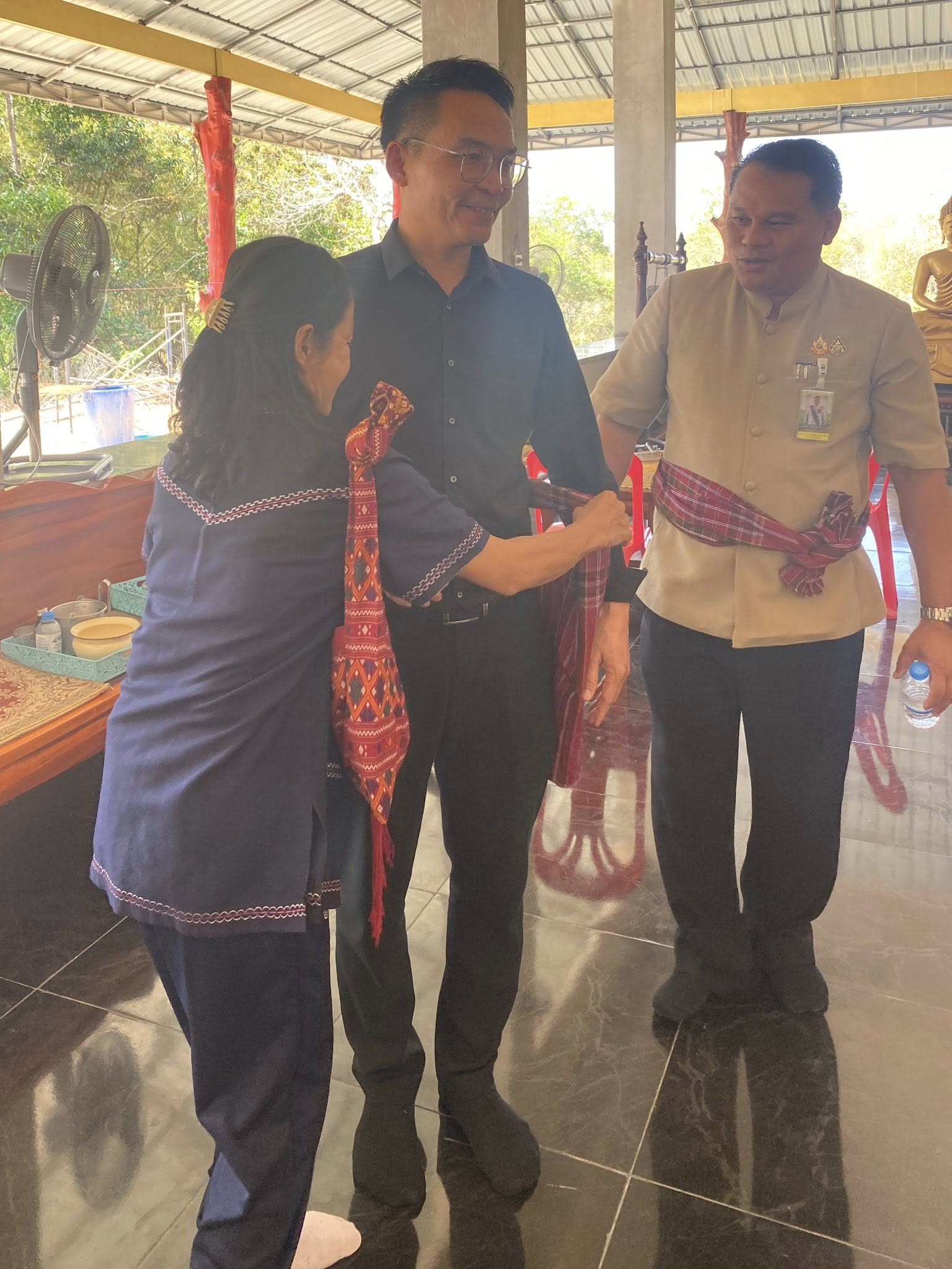 title - ส.ป.ก.กาฬสินธุ์ ร่วมประชุมคณะกรรมการพิจารณาการขออนุญาตสร้างวัดจังหวัดกาฬสินธุ์ ณ ที่พักสงฆ์ป่าศรีวิไล