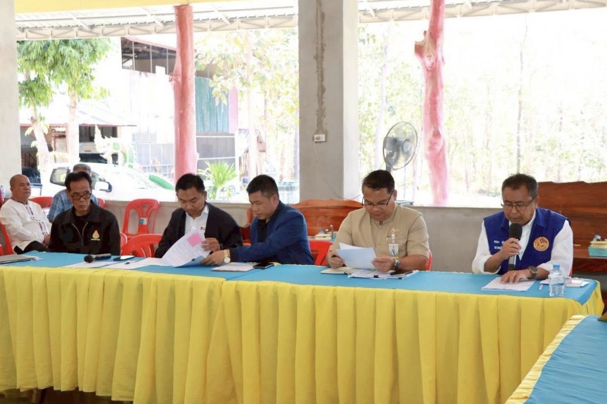 title - ส.ป.ก.กาฬสินธุ์ ร่วมประชุมคณะกรรมการพิจารณาการขออนุญาตสร้างวัดจังหวัดกาฬสินธุ์ ณ ที่พักสงฆ์ป่าศรีวิไล