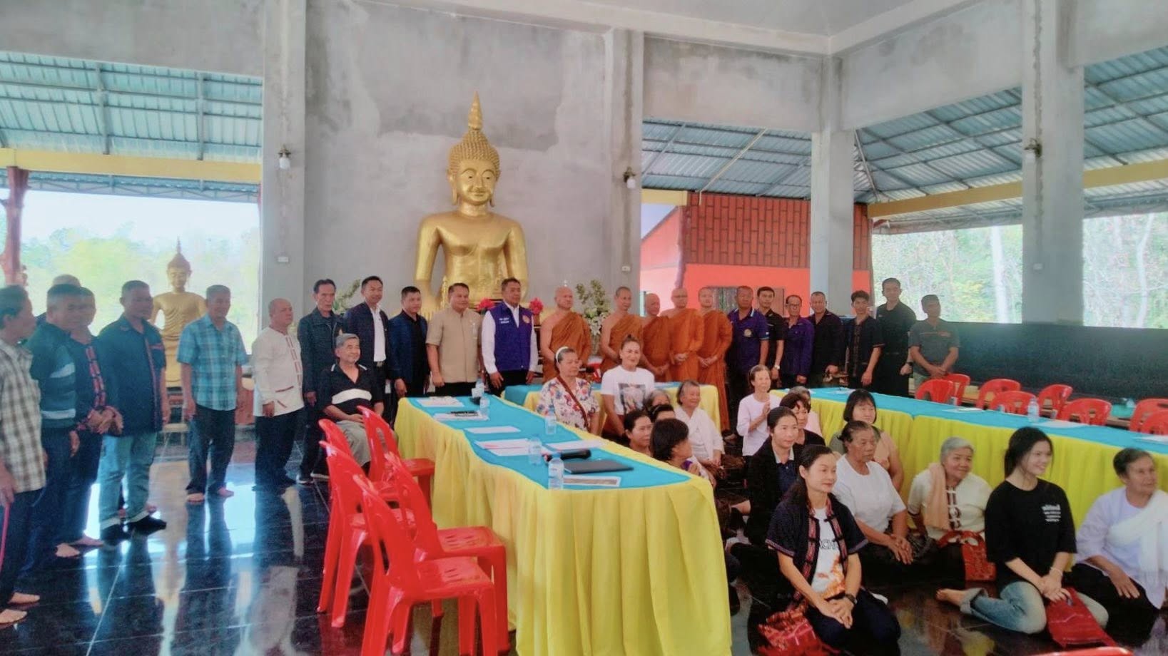 title - ส.ป.ก.กาฬสินธุ์ ร่วมประชุมคณะกรรมการพิจารณาการขออนุญาตสร้างวัดจังหวัดกาฬสินธุ์ ณ ที่พักสงฆ์ป่าศรีวิไล