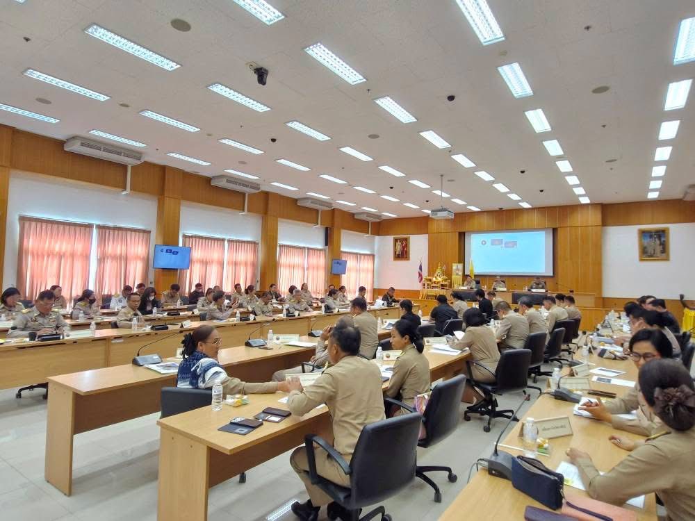 title - ส.ป.ก.กาฬสินธุ์ ร่วมการประชุมคณะกรมการจังหวัด และหัวหน้าส่วนราชการจังหวัดกาฬสินธุ์ ครั้งที่ 11/2568 และร่วมการประชุมคณะกรรมการรักษาความมั่นคงและความสงบเรียบร้อยจังหวัดกาฬสินธุ์ ครั้งที่ 11/2568