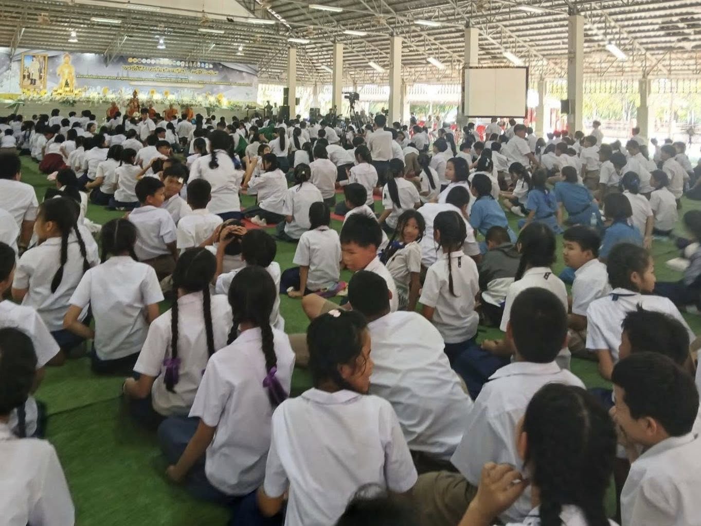 title - ส.ป.ก.กาฬสินธุ์ ร่วมพิธีเปิดงานปฏิบัติธรรมจังหวัดกาฬสินธุ์ ประจำปี 2568