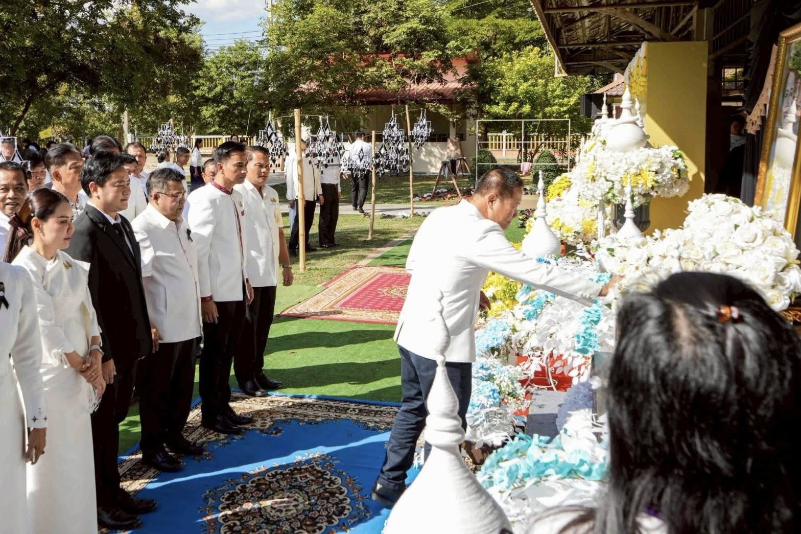 title - ส.ป.ก.กาฬสินธุ์ ร่วมพิธีเปิดงานปฏิบัติธรรมจังหวัดกาฬสินธุ์ ประจำปี 2568