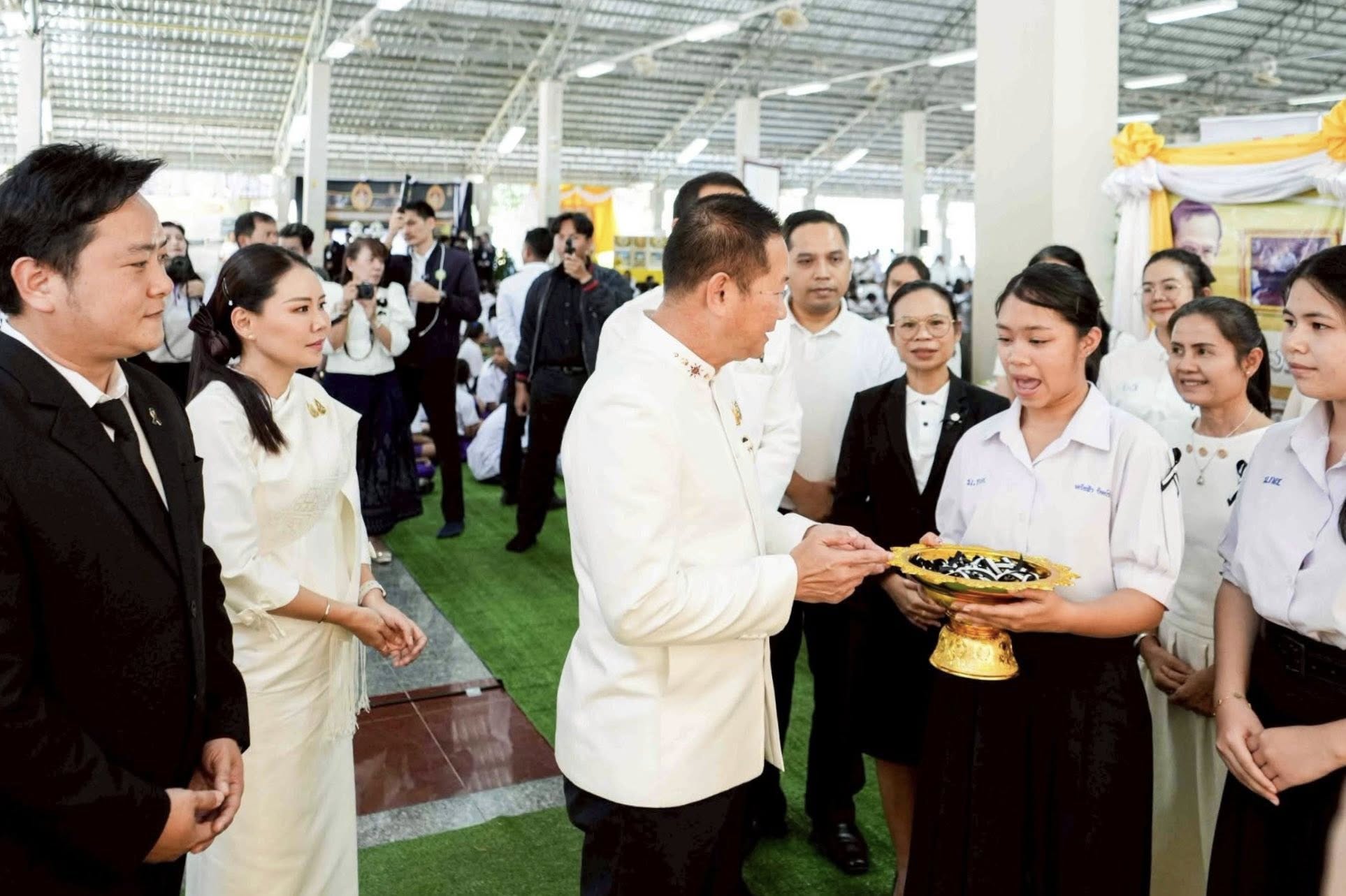 title - ส.ป.ก.กาฬสินธุ์ ร่วมพิธีเปิดงานปฏิบัติธรรมจังหวัดกาฬสินธุ์ ประจำปี 2568