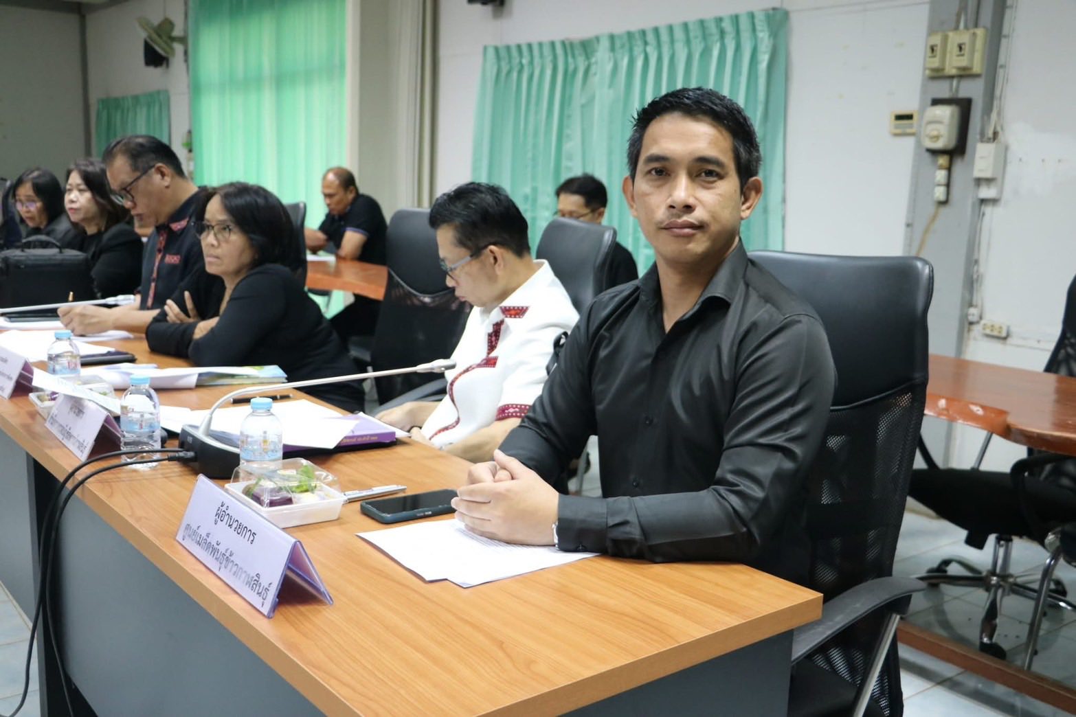 title - ส.ป.ก.กาฬสินธุ์ เข้าร่วมการประชุมเตรียมความพร้อมการลงพื้นที่ตรวจราชการของรัฐมนตรีช่วยว่าการกระทรวงเกษตรและสหกรณ์ (นายวัชระพล ขาวขำ) พร้อมคณะ ณ ห้องประชุมสำนักงานเกษตรและสหกรณ์จังหวัดกาฬสินธุ์