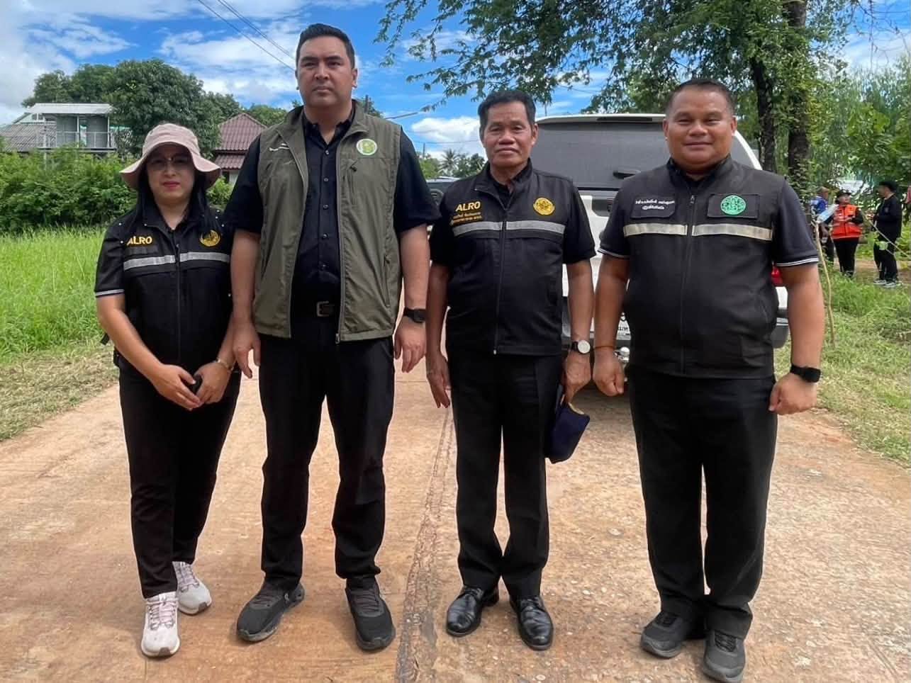 ส.ป.ก.กาฬสินธุ์ ร่วมกับ ส.ป.ก. ลงพื้นที่จังหวัดกาฬสินธุ์ ในการลงพื้นที่ของนายวัชระพล ขาวขำ รัฐมนตรีช่วยว่าการกระทรวงเกษตรและสหกรณ์ พร้อมคณะ เพื่อติดตามสถานการณ์และตรวจสอบการตรวจพบของปลาหมอคางดำในพื้นที่เขื่อนลำปาว จังหวัดกาฬสินธุ์