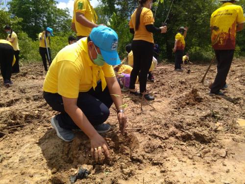 ปฏิรูปที่ดินจังหวัดกาฬสินธุ์ ร่วมกิจกรรมจิตอาสา เราทำความดี เพื่อชาติ ศาสน์ กษัตริย์