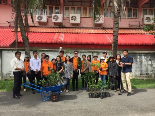 สำนักงานการปฏิรูปที่ดินจังหวัดกาญจนบุรี (ส.ป.ก.กาญจนบุรี) ได้จัดกิจกรรมวันต้นไม้ประจำปีของชาติ พ.ศ.๒๕๖๑
