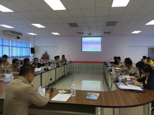 ส.ป.ก.กาญจนบุรี จัดประชุมคณะทำงานคัดเลือกบุคคลเพื่อเข้าร่วมโครงการจัดที่ดินทำกินให้ชุมชน ในพื้นที่ปฏิรูปที่ดิน ครั้งที่๑/๒๕๖๑