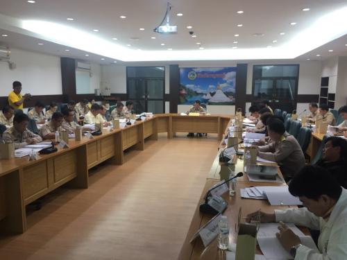 ส.ป.ก.กาญจนบุรี จัดประชุมคณะกรรมการปฏิรูปที่ดินจังหวัดกาญจนบุรี ครั้งที่ี่2/2561
