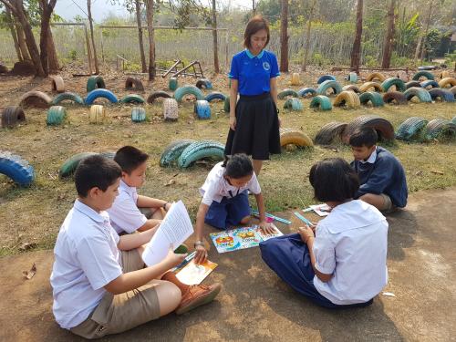 ส.ป.ก.กาญจนบุรี จัดกิจกรรมฝึกอบรมโครงการอนุรักษ์พันธุกรรมพืชอันเนื่องมาจากพระราชดำริ สมเด็จพระเทพรัตนราชสุดาฯ สยามบรมราชกุมารี