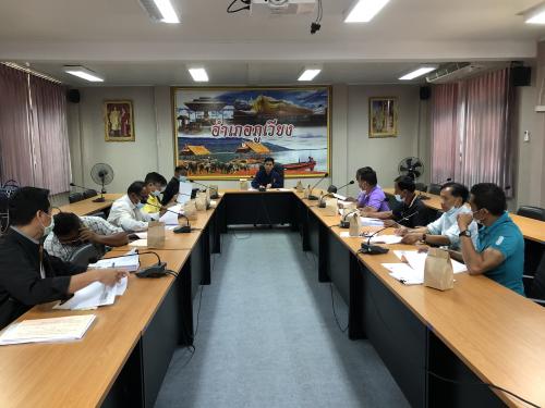 กลุ่มกฎหมาย จัดประชุมคณะอนุกรรมการกลั่นกรองการใช้ประโยชน์ในที่ดินของผู้ได้รับการจัดที่ดิน ตำบลสงเปือย อำเภอภูเวียง จังหวัดขอนแก่น ณ ห้องประชุมที่ว่าการอำเภอภูเวียง