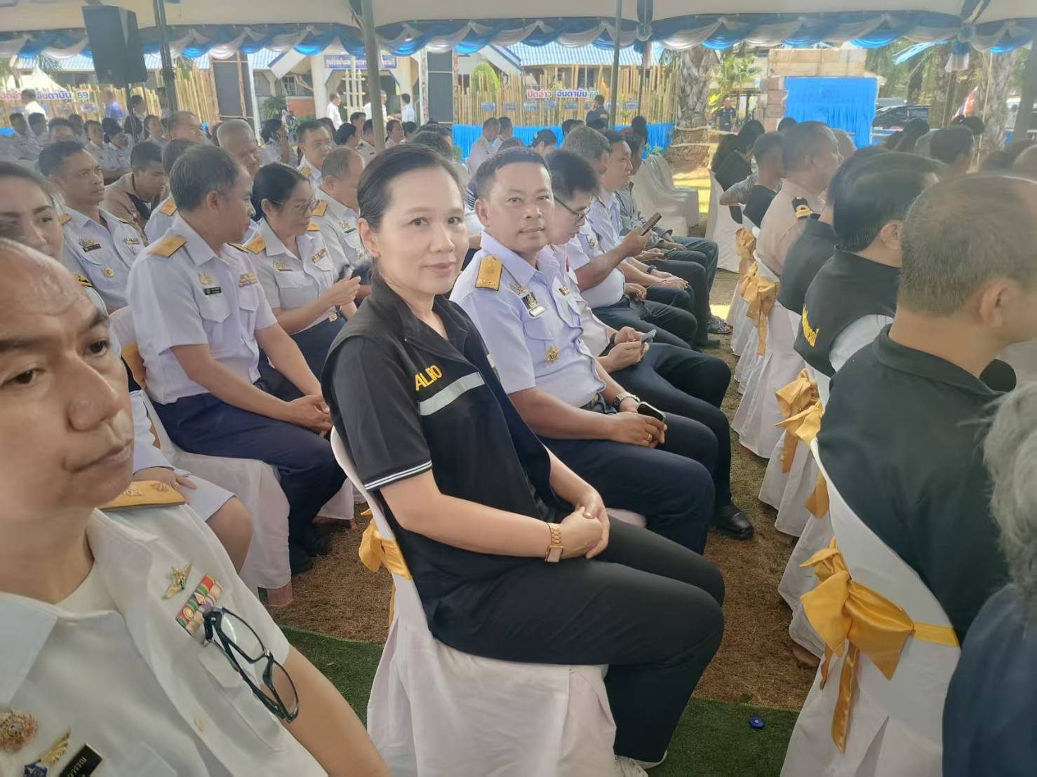 เข้าร่วมพิธีประกาศใช้มาตรการบริหารจัดการทรัพยากรสัตว์น้ำมีไข่ วางไข่ เลี้ยงตัวอ่อน พื้นทะเลอันดามัน ประจำปี 2569