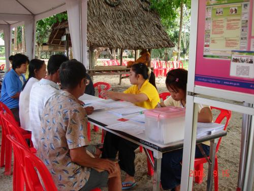 ศูนย์บริการประชาชนเคลื่อนที่ใน ตำบลโคกยาง อำเภอเหนือคลอง จังหวัดกระบี่  