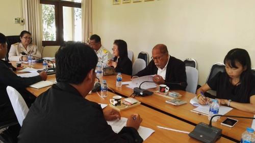 ส.ป.ก.กระบี่ จัดประชุมคณะทำงานคำนวณค่าเสียหายจากการบุกรุกที่ดิน