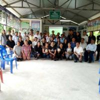 โครงการ 5 ประสานสืบสานเกษตรทฤษฎีใหม่ถวายในหลวง ณ ศูนย์ ศพก. ต.สินปุน อ.เขาพนม จ.กระบี่ 