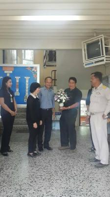 สำนักงานการปฏิรูปที่ดินจังหวัดกระบี่ และสำนักงานประกันสังคมจังหวัดกระบี่ ร่วมแสดงความยินดีและให้การต้อนรับท่านปฏิรูปที่ดินจังหวัด (นายสมภพ ศรีเจริญ)