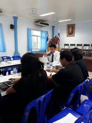 ส.ป.ก.กระบี่ จัดประชุมคณะอนุกรรมการปฏิรูปที่ดินอำเภอเมืองกระบี่ ครั้งที่ 1/2560 