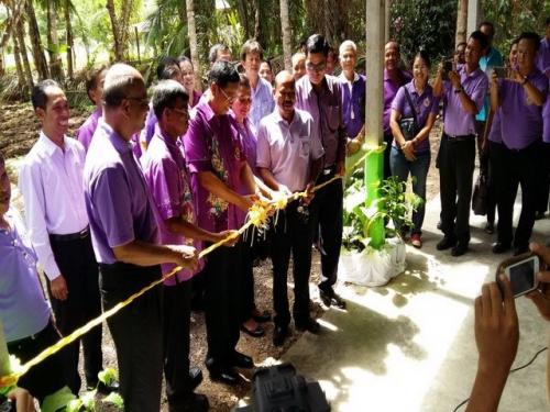 ร่วมงานเปิดโครงการพัฒนาการเกษตรครบวงจร เฉลิมพระเกียรติพระบาทสมเด็จพระเจ้าอยู่หัว 
