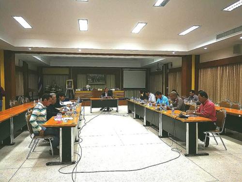 ส.ป.ก.กระบี่จัดประชุมคณะอนุกรรมการปฏิรูปที่ดินอำเภอลำทับ (คปอ.ลำทับ) ครั้งที่ 1/2561