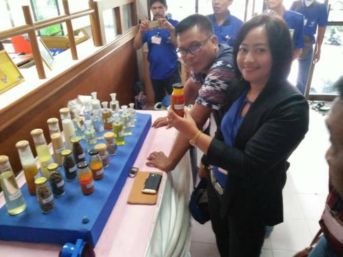 ส.ป.ก.กระบี่โดยกลุ่มยุทธศาสตร์ฯ นำเกษตรกรในโครงการระบบส่งเสริมการเกษตรแบบแปลงใหญ่ ตำบลเขาดิน อำเภอเขาพนม จังหวัดกระบี่ ศึกษาดูงาน 