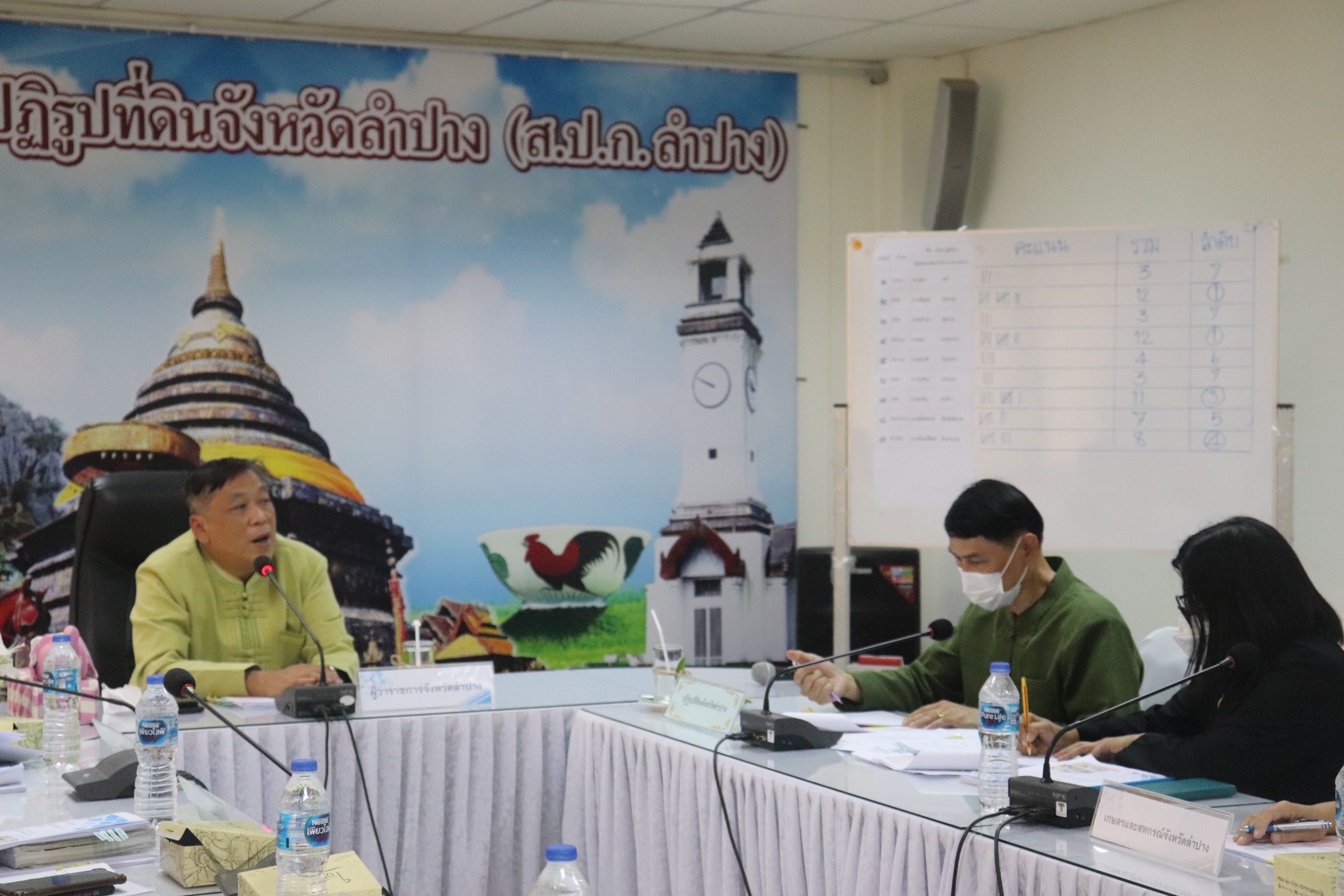 ส.ป.ก.ลำปาง จัดประชุมคณะกรรมการปฏิรูปที่ดินจังหวัดลำปาง  และคัดเลือกผู้แทนเกษตรกรเป็นกรรมการในคณะกรรมการปฏิรูปที่ดินจังหวัดลำปาง ครั้งที่ ๑/๒๕๖๖