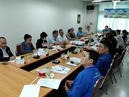 การประชุมการจัดนิทรรศการกระทรวงเกษตรและสหกรณ์ในงานฤดูหนาวและของดีนครลำปาง ประจำปี ๒๕๖๑ ครั้งที่ ๒/๒๕๖๐