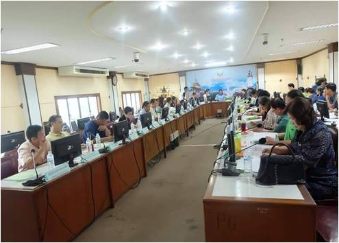 ประชุมคณะอนุกรรมการพัฒนาการเกษตรและสหกรณ์ระดับจังหวัดลำปาง ครั้งที่ 5/2561
