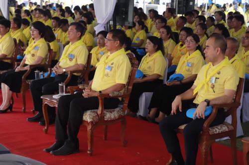 ส.ป.ก.ลำปาง ร่วมกิจกรรมอันเนื่องกับงานพระราชพิธีบรมราชาภิเษก พุทธศักราช ๒๕๖๒