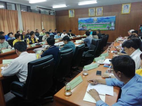 ส.ป.ก.ลำปาง เข้าร่วมการประชุมเตรียมการศูนย์อำนวยการเฉพาะกิจป้องกันและแก้ไขปัญหาไฟป่าและหมอกควัน จังหวัดลำปาง ประจำปี พ.ศ.๒๕๖๓  