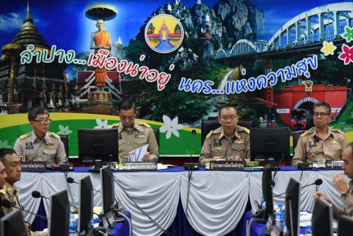 นางสาวอรณัชชา สุวรรณชัย ปฏิรูปที่ดินจังหวัดลำปาง ร่วมประชุมคณะกรมการจังหวัด ประจำเดือนมกราคม 2563