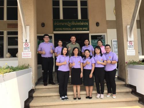 นายกิตติ  แดงพลอย ผู้ตรวจราชการ ส.ป.ก. ตรวจติดตามงานตามแผนการตรวจราชการของ ส.ป.ก.ลำปาง ประจำปีงบประมาณ พ.ศ. 2563 