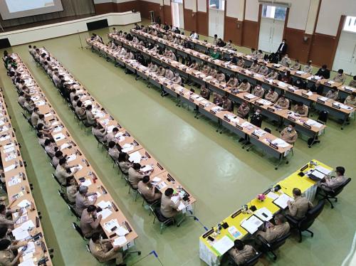 ส.ป.ก.ลำปาง ร่วมประชุมคณะกรมการจังหวัดและหัวหน้าส่วนราชการจังหวัดลำปาง ครั้งที่ 2/2564