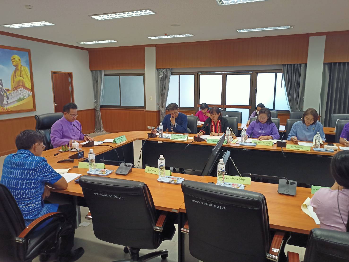  ปฏิรูปที่ดินจังหวัดลำพูน ประชุมคณะทำงานการส่งเสริมพัฒนาอาชีพและการตลาด ภายใต้คณะอนุกรรมการนโยบายที่ดินจังหวัด